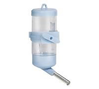 No Drip Water Bottle, Bunny Cage Dispenser System, Leak Proof Drinker with, Clear Hydration Container, Small Pet Accessory with Secure Mount, Cage Supplies for Habitat Care