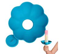 No Drop Ice Cream Holder,Anti-drip Ice Cream Bracket | Portable Dishwasher Safe Silicone Popsicle Protectors for Boys Girls, Pool Parties