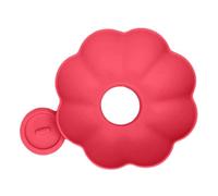 No drop on the handle, on the handle for children, no drip, cream anti-drip tray, dishwasher silicone, on the handle tray, catches drops before they fall