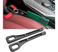 No Drop Seat Guard, 2 PACK Car Seat Gap Filler, Suitable for Subaru Outback, Forester, Honda CRV 2025, LEXUS, Toyota Highlander, Kia Sportage 2025, K5, Chevy Equinox, Jeep Grand Cherokee (Black)