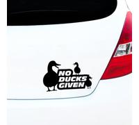 No Ducks Given Funny Car Sticker, Car Bumper Sticker, Caravan, Camper Van Vinyl Decal Sticker (150mm x 90mm (LxH))