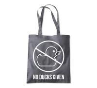No Ducks Given Quack Off Tote Shopping Bag 10 Litres Capacity 42 x 38cm