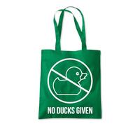 No Ducks Given Quack Off Tote Shopping Bag 10 Litres Capacity 42 x 38cm