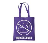 No Ducks Given Quack Off Tote Shopping Bag 10 Litres Capacity 42 x 38cm