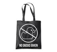 No Ducks Given Quack Off Tote Shopping Bag 10 Litres Capacity 42 x 38cm