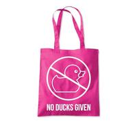 No Ducks Given Quack Off Tote Shopping Bag 10 Litres Capacity 42 x 38cm