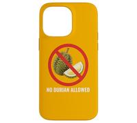 NO DURIAN ALLOWED Thai Thailand Bangkok Chiang Mai Koh Samui Case for iPhone 14 Pro Max