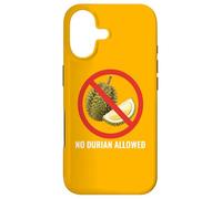 NO DURIAN ALLOWED Thai Thailand Bangkok Chiang Mai Koh Samui Case for iPhone 17