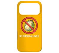 NO DURIAN ALLOWED Thai Thailand Bangkok Chiang Mai Koh Samui Case for iPhone 17 Pro Max