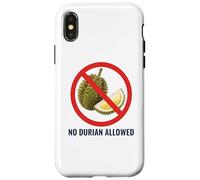NO DURIAN ALLOWED Thai Thailand Bangkok Chiang Mai Koh Samui Case for iPhone X/XS