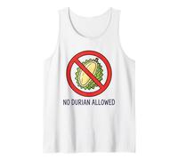 NO Durian Allowed Thai Thailand Bangkok Chiang Mai KOH Samui Tank Top