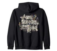 No Dusty Bibles Jesus Zip Hoodie