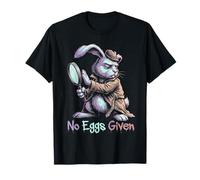 No Eggs Given Funny Detective Easter Bunny Sarcastic T-Shirt