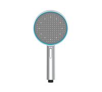 No Electricity LED Shower Head High Pressurized Pommeau De Douche 3-Mode Adjustable Spray Water Showerhead Bathroom Accessory(Chrome Head)