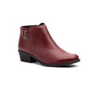 NO ES LO MISMO Calzado Mujer Autumn/Winter 2023 Botines, Burgundy red, 5 UK