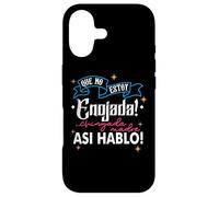 No Estoy Enojada, Asi Es Mi Cara, Latina Chingona Cabrona Case for iPhone 17