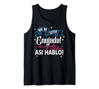 No Estoy Enojada, Asi ES Mi Cara, Latina Chingona Cabrona Tank Top