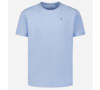 No Excess Mens Slub T-Shirt Regular Fit Blue Short Sleeve 030 31360202SN