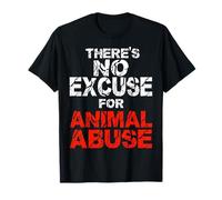 No Excuse for Animal Abuse Animal Testing T-Shirt