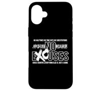 No Excuses Cross Country XC Everything Else Is Just A Game Case for iPhone 16 Plus