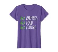 No farmers, no food, no future, for passionate farmers. T-Shirt