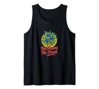 No Farms No Food Blueberry Lover Farm Design Tank Top