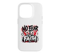 No Fear In Faith Christian Romans 8 31 Verse Case for iPhone 14 Pro