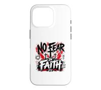 No Fear In Faith Christian Romans 8 31 Verse Case for iPhone 16 Pro