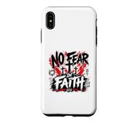 No Fear In Faith Christian Romans 8 31 Verse Case for iPhone XS Max