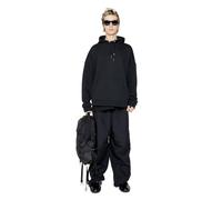 No Fear Mens Oversized Hoodie Black XXL