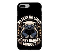 No Fear No Limits Honey Badger Mindset Wildlife Case for iPhone 7 Plus/8 Plus