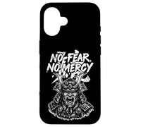 No Fear No Mercy Samurai Case for iPhone 16