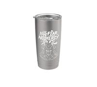 No Fear No Mercy Samurai Stainless Steel Insulated Tumbler