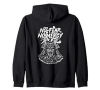 No Fear No Mercy Samurai Zip Hoodie