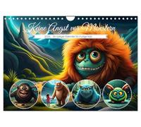No fear of monsters UK-Version (Wall Calendar 2026 DIN A4 Landscape), CALVENDO 12 Month Wall Calendar