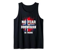 NO Fear THE Norwegian is HERE Norwegian Pride Tank Top