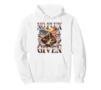 No Flux Given Welder American Flag Patriotic Tradesman Pullover Hoodie