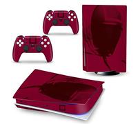 No Foaming Bubble Free Anime For P-S5 Disk Edition Skin For Console And Controllers Vinyl Sticker Durable, Scratch Resistant, Compatible With For PS 5 66599