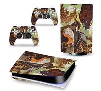 No Foaming Bubble Free Anime For P-S5 Disk Edition Skin For Console And Controllers Vinyl Sticker Durable, Scratch Resistant, Compatible With For PS 5 34272
