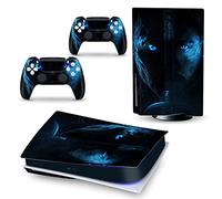 No Foaming Bubble Free Anime For P-S5 Disk Edition Skin For Console And Controllers Vinyl Sticker Durable, Scratch Resistant, Compatible With For PS5 14302
