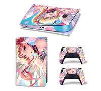 No Foaming Bubble Free Anime For PS5 Digital Edition Skin For Console And Controllers Vinyl Sticker Durable, Scratch Resistant, Compatible With For P-S5 35254