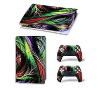 No Foaming Bubble Free Anime For PS5 Digital Edition Skin For Console And Controllers Vinyl Sticker Durable, Scratch Resistant, Compatible With For P-S5 40914