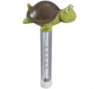 No for battery Floating Pool Thermometer Green Turtle Shape for Swimming Ponds Baby Baths Spas PVC Waterproof -10C to 50C