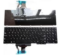 No Frame US Keyboard for Dell Latitude E5550 E5570 5550 5580 5590 5591 / Precision 3510 3520 7510 7520 7710 7720 Laptop with Pointer (No Backlight)