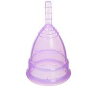 No Frills Reusable Menstrual Cup, Purple, Large