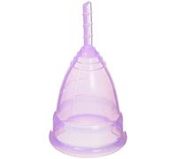 No Frills Reusable Menstrual Cup, Purple, Small