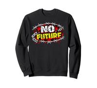 No Future - Vintage Punk Rock Rebellion Sweatshirt