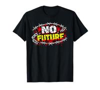 No Future - Vintage Punk Rock Rebellion T-Shirt