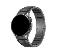 No Gap Curved Titanium Strap For Huawei Watch GT 6 46mm Specialized Bracelet Watchband For Huawei Watch GT6 Replace Band(Grey)