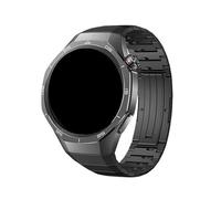 No Gaps Quick-release Titanium Strap For Huawei Watch GT5Pro Metal Bracelet for GT5 Pro Specialized Band(Black)